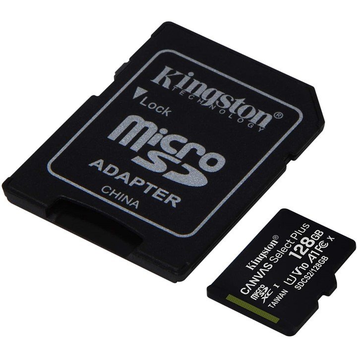 Memoria Micro SD Kingston 128GB Canvas Select Plus Clase 10 100mbps - Imagen 2