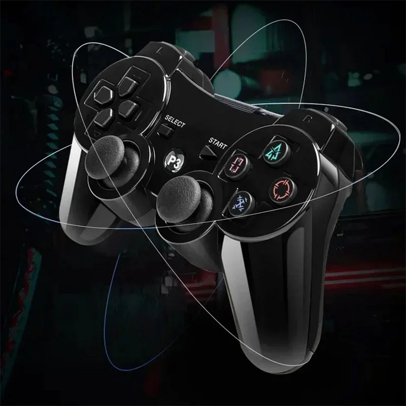 Control de PS3 compatible con mando inalámbrico Bluetooth para Play Station 3 y PC - Imagen 5