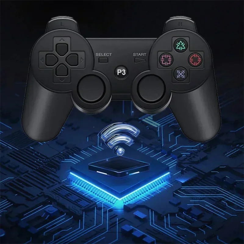 Control de PS3 compatible con mando inalámbrico Bluetooth para Play Station 3 y PC - Imagen 4